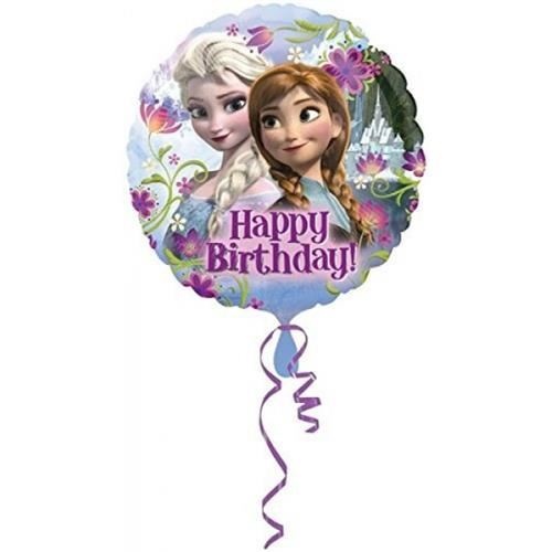 Foliový balonek Frozen - Ledové království Happy Birthday 43 cm