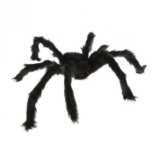 Halloweenská dekorace - pavouk velký -  60cm