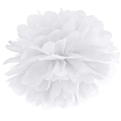 Pom pom bílý - 35 cm