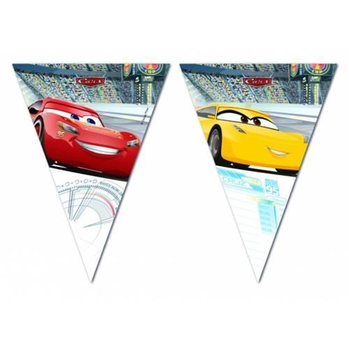 Vlaječková girlanda Cars 3