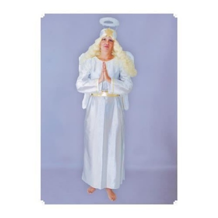 Picture of Angel costume - dress and belt, silver - Theater quality