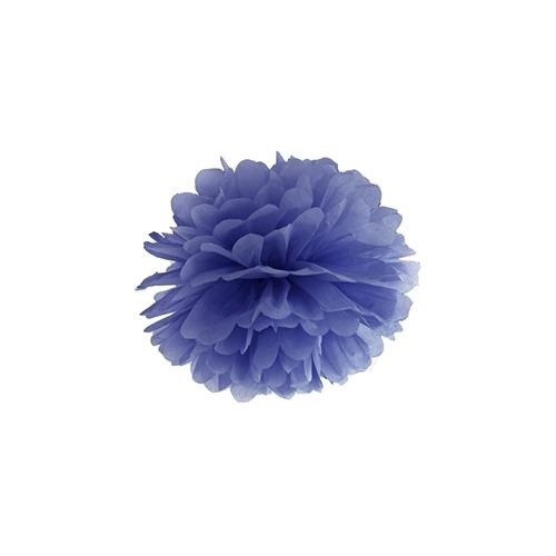 Pom pom tmavě modrý - 25 cm