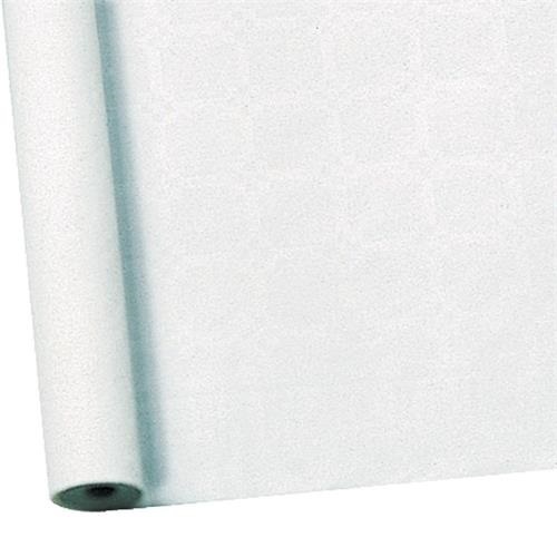 Papírový ubrus v roli bílý damašek 10 x 1 m