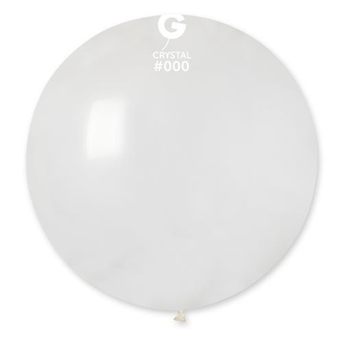Balon jumbo transparentní 100 cm