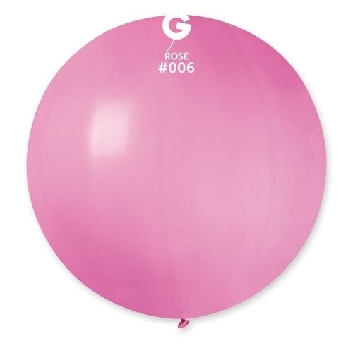 Balon jumbo růžový 100 cm
