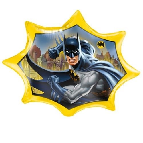 Foliový balonek hvězda Batman 71 cm