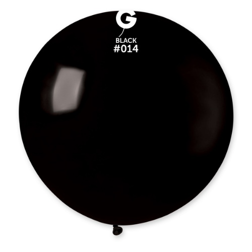 Balon jumbo černý 100 cm