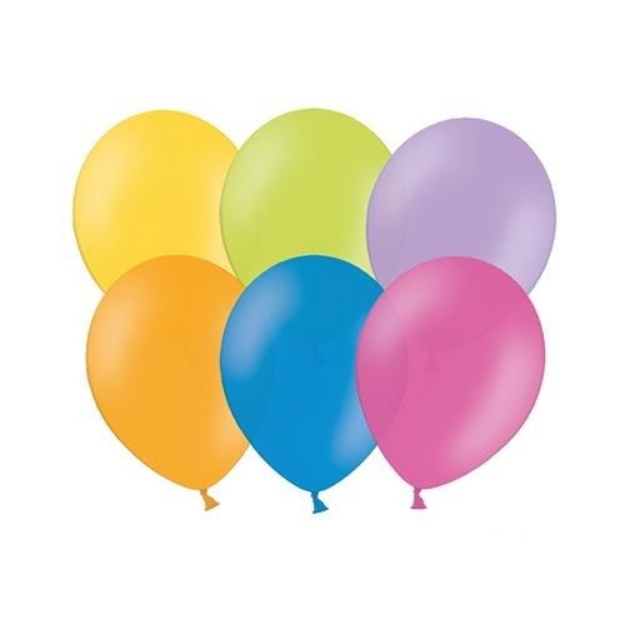 Obrázek z Balonky 23 cm - mix pastelových barev 50 ks 