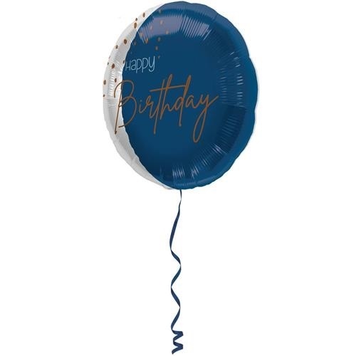 Foliový balonek Elegant True Blue 45 cm