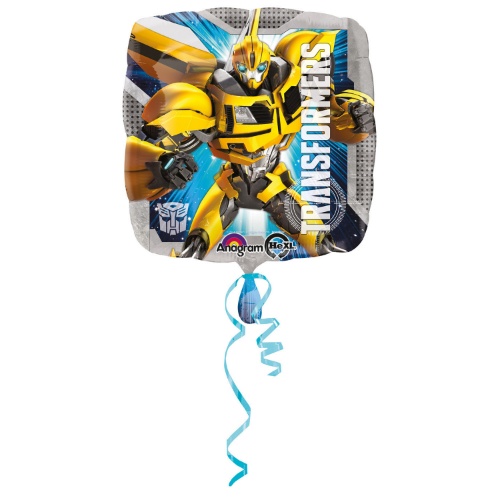 Foliový balonek čtverec - Transformers 45 cm