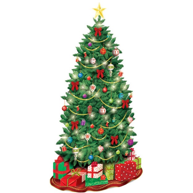 Obrázek z Dekorace na stěnu - Vánoční stromek 