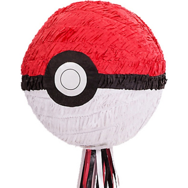 Obrázek z Piňata Pokemon ball  - 27.3 x 27.9 x 27.3 cm 