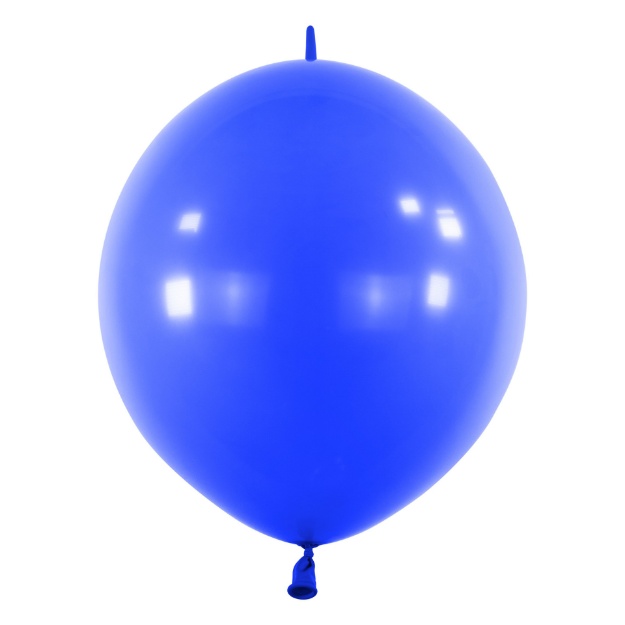 Obrázek z Balonek spojovací Bright Royal Blue, D10 - Modrý, 50 ks 