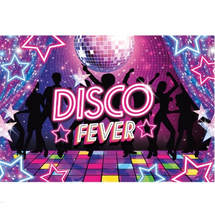 Picture of Disco Fever Wall Decoration - 2.2 m x 1.5 m