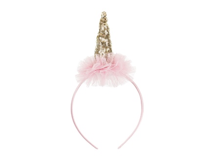 Picture of Party headband - Unicorn with ruffles 12 x 25 cm
