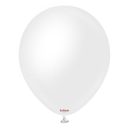 Picture of Pearlescent White Balloon, Opaque Satin Snow White 30 cm