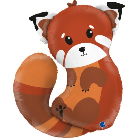Picture of Red Panda Foil Balloon, 71 cm