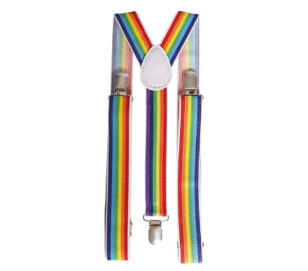 Obrázok z Farebné klaunské traky – dúhové