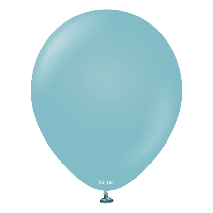 Picture of Balloon blue, Retro Blue Glass - 30 cm