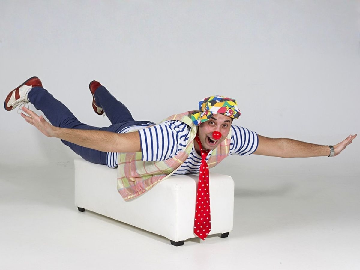 klaun na dětskou oslavu